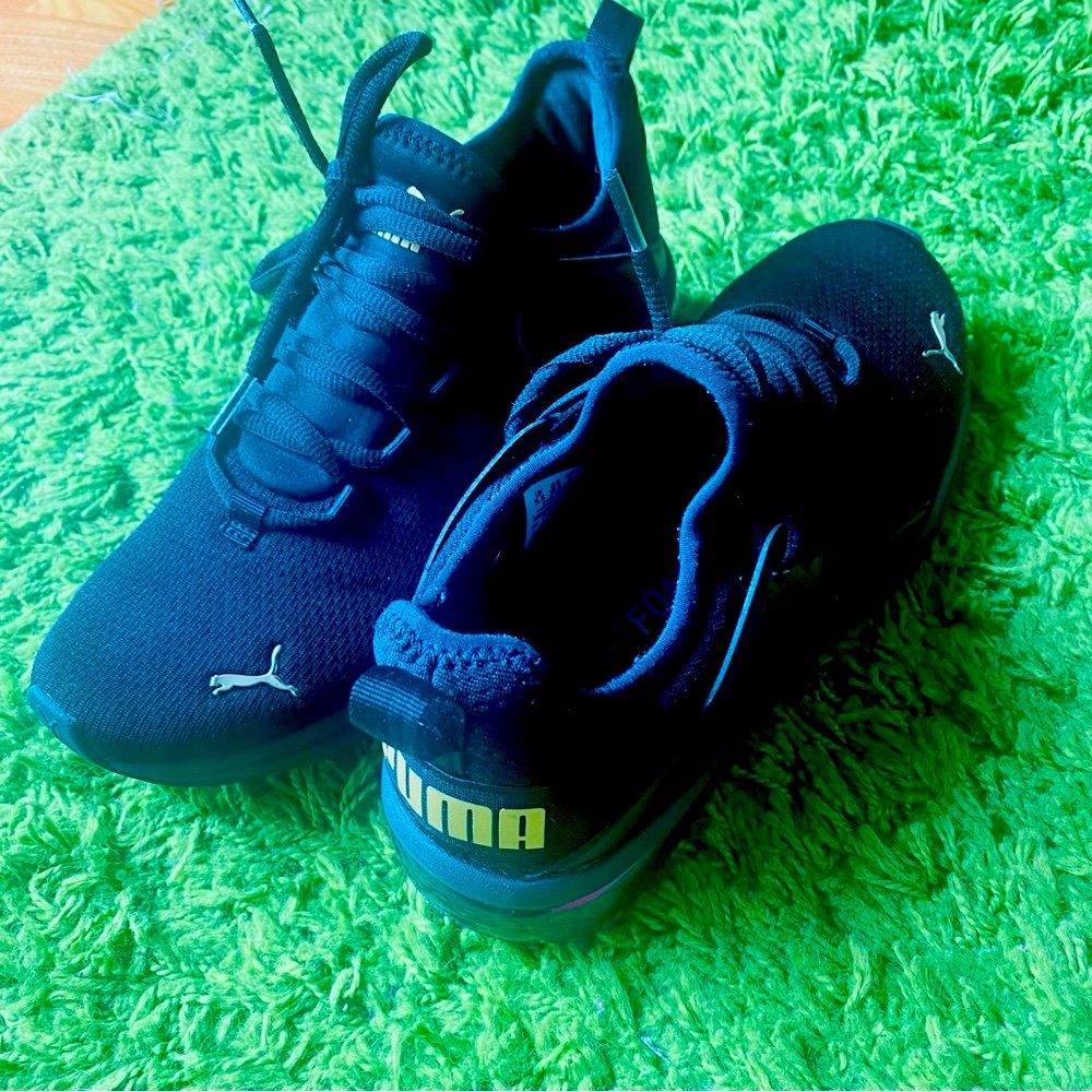 Puma Black Athletic Shoes